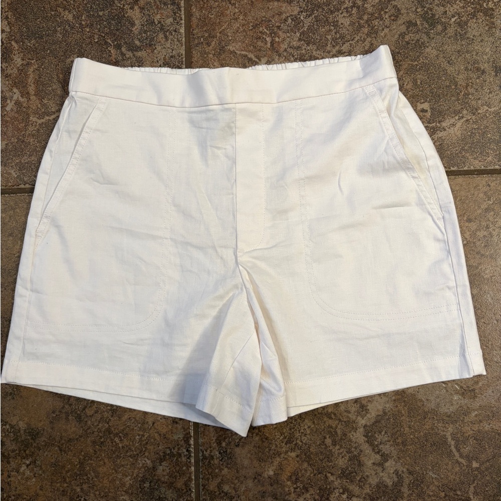 Banana Republic linen walking shorts size M